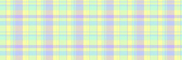 White texture seamless, equal plaid textile fabric. Paisley background check pattern tartan in light and lime colors. vector