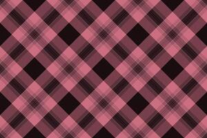 Online pattern seamless check, variation textile tartan . Hounds tooth texture plaid background fabric in red and black colors. vector