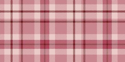 A soft pink plaid pattern with dark and light lines creating a warm textile design perfect for fabric or wallpaper use vector