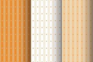 Seamless pattern designs in soft colors vector