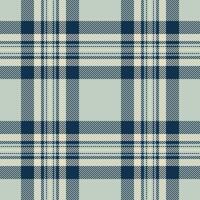 Goose texture textile plaid, filigree fabric check . Beautiful pattern tartan background seamless in white and cyan colors. vector