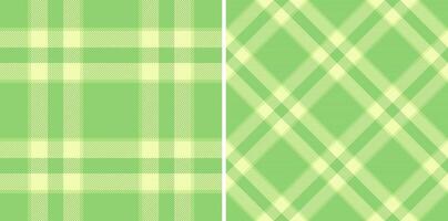 Texture check tartan of plaid pattern seamless with a fabric textile background. Set in summer colors. Everyday menswear fashion trends. vector
