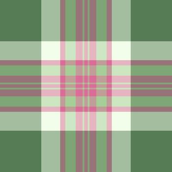 Stylish pastel plaid pattern in soft greens, pinks, and browns. Perfect for textile design, website backgrounds, or fashion projects. Creates a calming and sophisticated aesthetic. vector