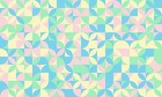 Modern geometric pattern with artistic shapes and seamless repetition. Ideal for textile prints, abstract backgrounds, and trendy poster designs. vector