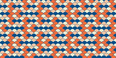 Luxury elegant as effect aquatic. Print retro as underwater fashion. Package retro style on wide fabric. vector