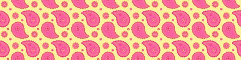 2025 effect on variation floral pattern. Traditional trend of paisley retro style. Decoration botanical of swirl classical. vector
