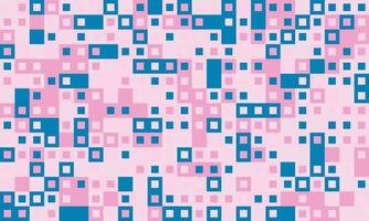 Geometric grid pattern with textured cubes and bright colours. Great for trendy, minimal designs, fabric prints, or background decor. vector