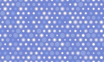 Round spotted pattern with abstract geometric circles. Ideal for seamless wallpapers, textile prints, or trendy backgrounds with a creative touch. vector
