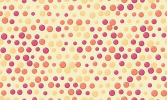 Polka dot pattern with geometric circles. Perfect for textile designs, wallpaper, or trendy poster backgrounds with an abstract minimalist style. vector