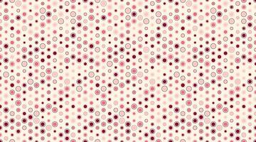 Colorful dotted pattern featuring round spots in a repeating layout. Ideal for creating abstract backgrounds, seamless textiles, and geometric wallpapers. vector