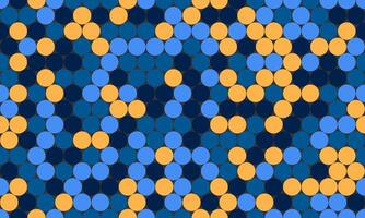 Seamless spotted pattern with abstract circles, perfect for textile prints, wallpaper, or creative geometric posters. Trendy polka dot design for modern backgrounds. vector