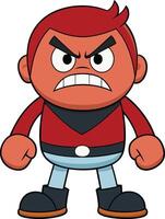 angry man design vector
