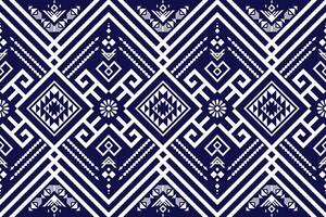 Ethnic boho seamless pattern. Traditional ornament on the carpet. Aztec style. Tribal pattern. Folk motif. Can be used for wallpaper, textile, wrapping, web page background. vector