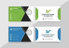 A Business card design Template vector