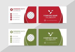 Creative Luxury Business card visiting card design Template vector