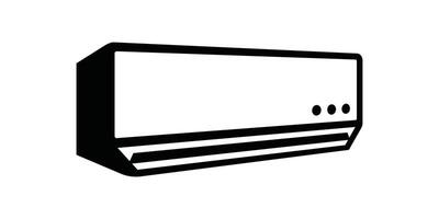 Air conditioner icon illustration on white background vector