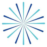 Fireworks illustration simple flat design. vector