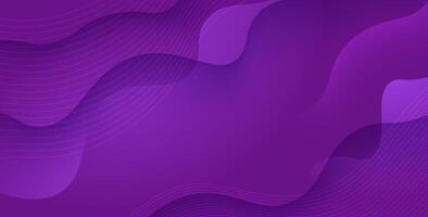 Multi layers purple texture 3D papercut layers in gradient banner. Abstract paper cut art background design for website template. Topography map concept or smooth origami paper cut vector