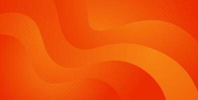 Modern orange colorful liquid geometric background, with circle shape. eps10 vector