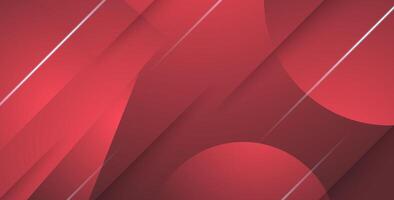 dynamic abstract red liquid color gradient wavy geometric fluid shape background. vector