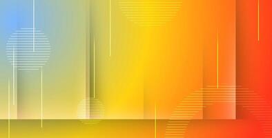 abstract orange gradient color with shadow light layers background. eps10 vector