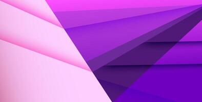 abstract purple diagonal triangle shape with shadow decoration background. eps10 vector