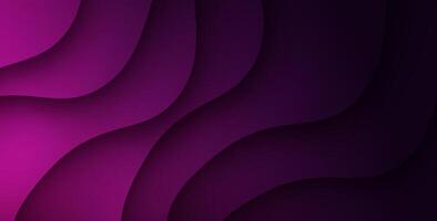 multi colored abstract purple dynamic wavy papercut overlap layers background. eps10 vector