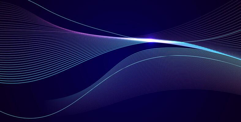 abstract colorful wavy line decoration geometric background. eps10