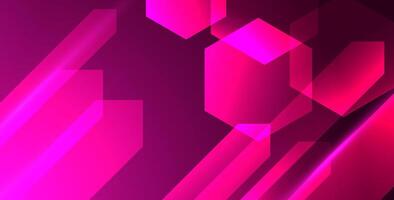 modern purple pink color diagonal hexagon shape geometric background. eps10 vector