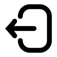 log out icon . log out square arrow button for web site and mobile app. vector