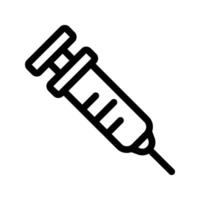 injection icon for web, computer and mobile app vector