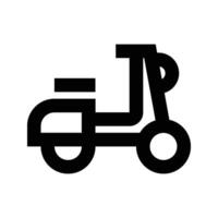Motorcycle icon design template vector