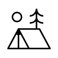 tent, camping area, shelter, adventure flat icon design and symbol vector