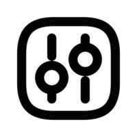 setting sign to control the phone and computer vector