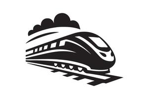 Unique Train Silhouette Vectors Designs for Digital and Print Use