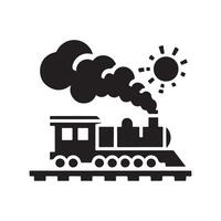 Train Silhouette Vectors Pack for Unique Travel-Themed Graphics