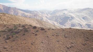 Majestic Pamir Mountains in Tajikistan with rugged terrain and vistas video