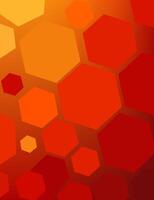 Geometric orange gradient color abstract background. Wallpaper design vector