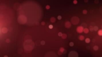 Abstract animation concept of kraas particles for celebrating birthdays and holidays. 4k loop bokeh background with light particles on a dark background. Animation footage with light leakage effect. video