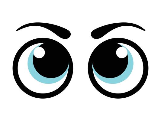 cartoon eye design