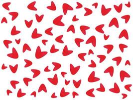 love valentines background with red vector