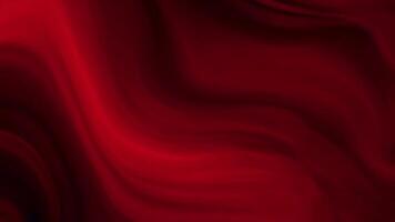 Abstract red gradient background with soft flowing lines. video