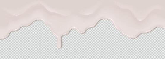 Yogurt, milk or cream surface creamy liquid melt splash flowing background. white milk splash or ice cream flow soft texture on background for sweet dessert design. 3D Illustration vector