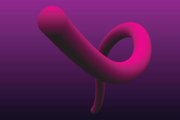 Creative 3D Colorful Liquid Shapes with Twisted Gradient Design for Banners and Backgrounds