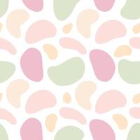 abstract spotted seamless pattern vector