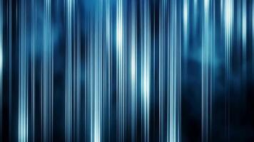 Abstract blue background with vertical lines and fog. video