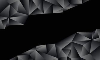 Polygonal dot background. vector