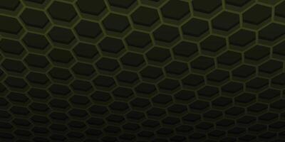 Perspective hexagonal background. vector