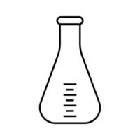Erlenmeyer Icon simple vector