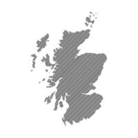 scotland map icon vector